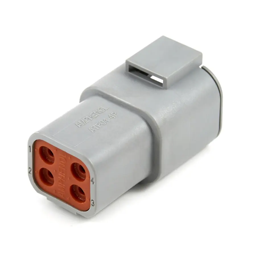 ATP04-4P Amphenol 4 Way Housing (pack 10)