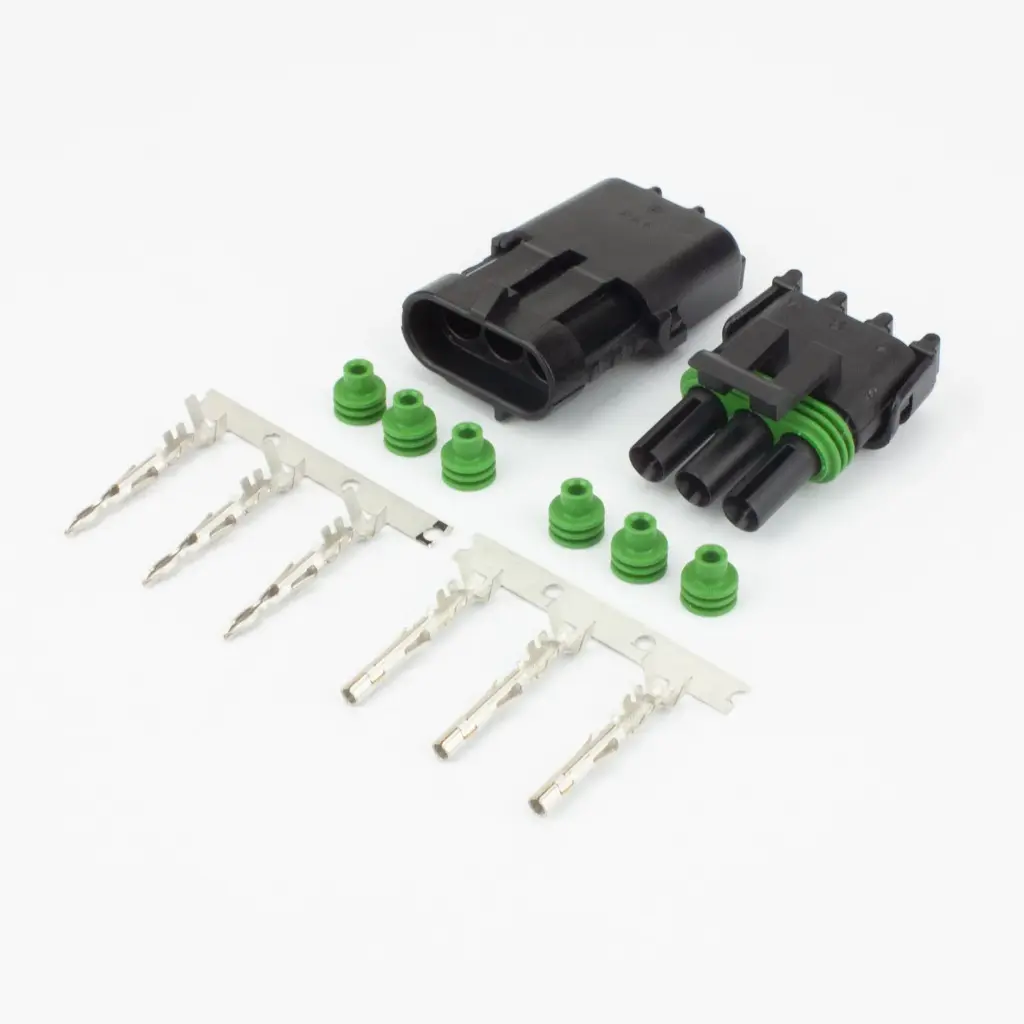 Aptiv Weather Pack 3 Circuit Kit