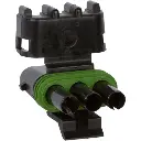 Aptiv Weather Pack 3 Circuit Female Housing (pack of 10)
