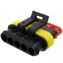AMP Superseal 5 Circuit Plug Housing (Pack of 10)