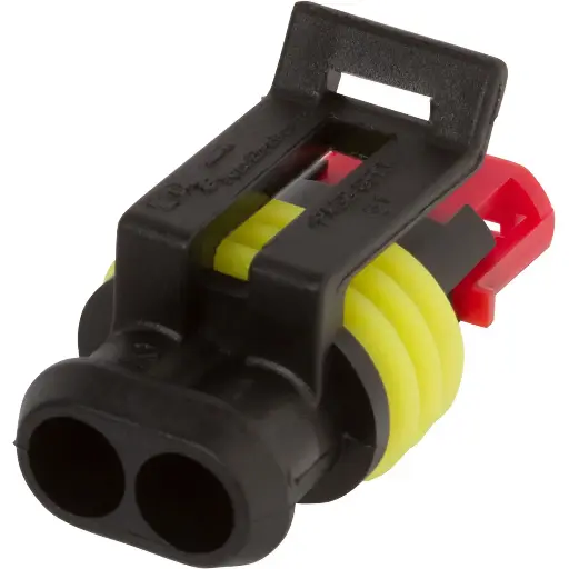 [BCN-ASS15-282080-1] AMP Superseal 2 Circuit Plug Housing (Pack of 10)