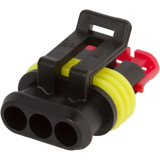 [BCN-ASS15-282087-1] AMP Superseal 3 Circuit Plug Housing (Pack of 10)