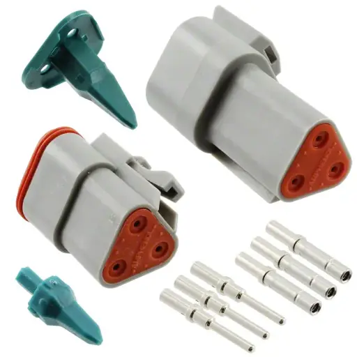 [BCN-AT3K] AT3PS-CKIT 3-Pin Receptacle & Plug AT Kit