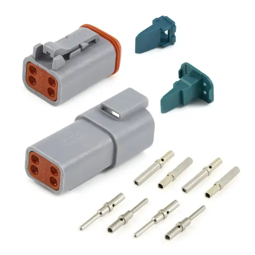[BCN-AT4K] AT4PS-CKIT 4-Pin Receptacle & Plug AT Kit