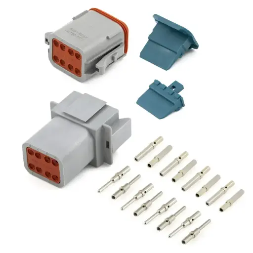 [BCN-AT8K] AT8PS-CKIT 8-Pin Receptacle & Plug AT Kit