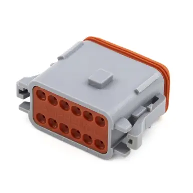 [BCN-AT06-12SA/10] AT06-12SA Amphenol 12 Way Housing (pack 10)