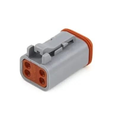 [BCN-AT06-4S/10] AT06-4S Amphenol 4 Way Housing (pack 10)