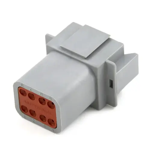 [BCN-AT04-08PA/10] AT04-08PA Amphenol 8 Way Housing (pack 10)