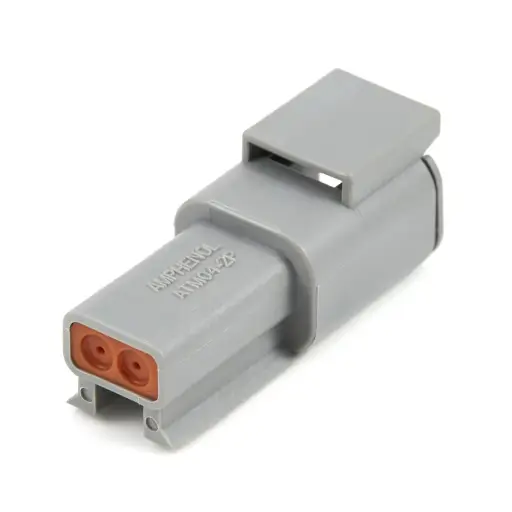 [BCN-ATM04-2P/10] ATM04-2P Amphenol 2 Way Housing (pack 10)