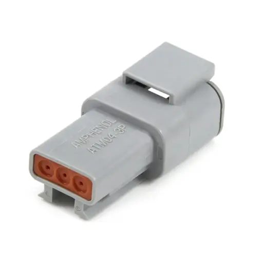 [BCN-ATM04-3P/10] ATM04-3P Amphenol 3 Way Housing (pack 10)