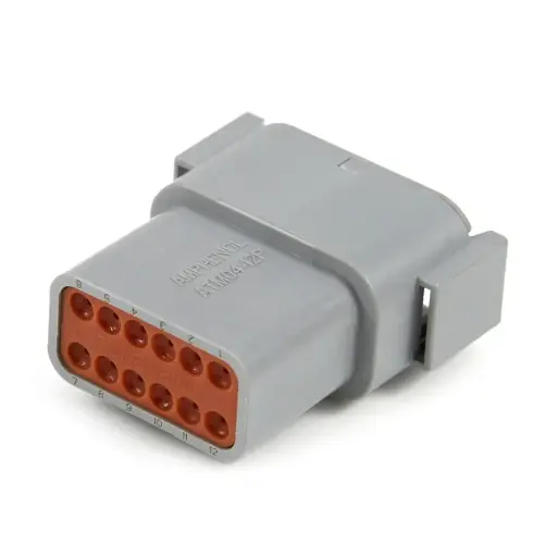[BCN-ATM04-12PA/10] ATM04-12PA Amphenol 12 Way Housing (pack 10)