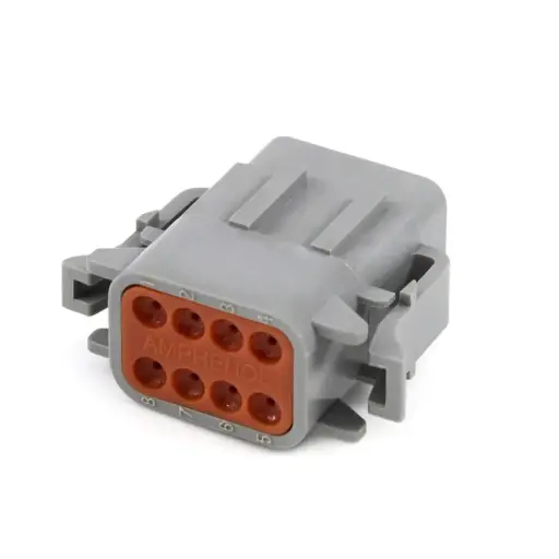 [BCN-ATM06-08SA/10] ATM06-08SA Amphenol 8 Way Housing (pack 10)